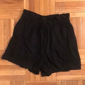 H&M Linen high waisted shorts